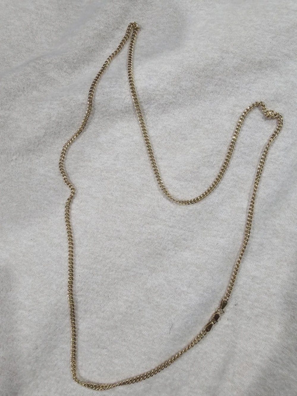 Gold-Tone Chain Necklace Like New